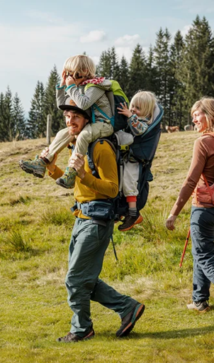 zaino porta bambino deuter