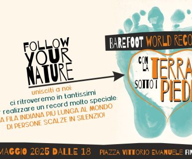 Barefoot World Record "Con la terra sotto i piedi" 2025