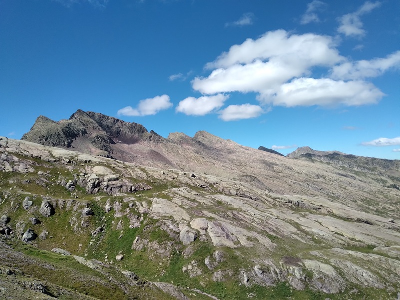 Vista da Forcella Colbricon.