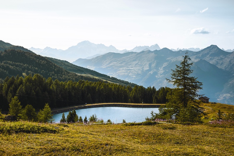 trekking laghi Pila