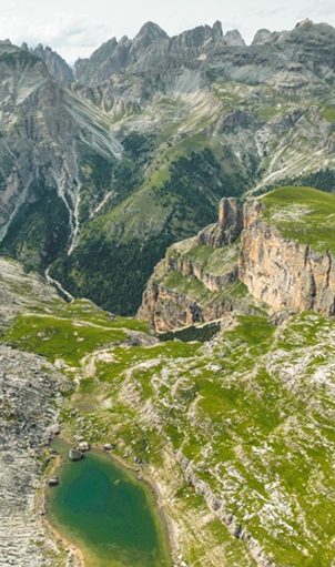 lago val gardena crespeina