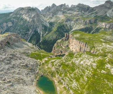 lago val gardena crespeina