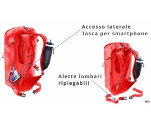 deuter video zaino