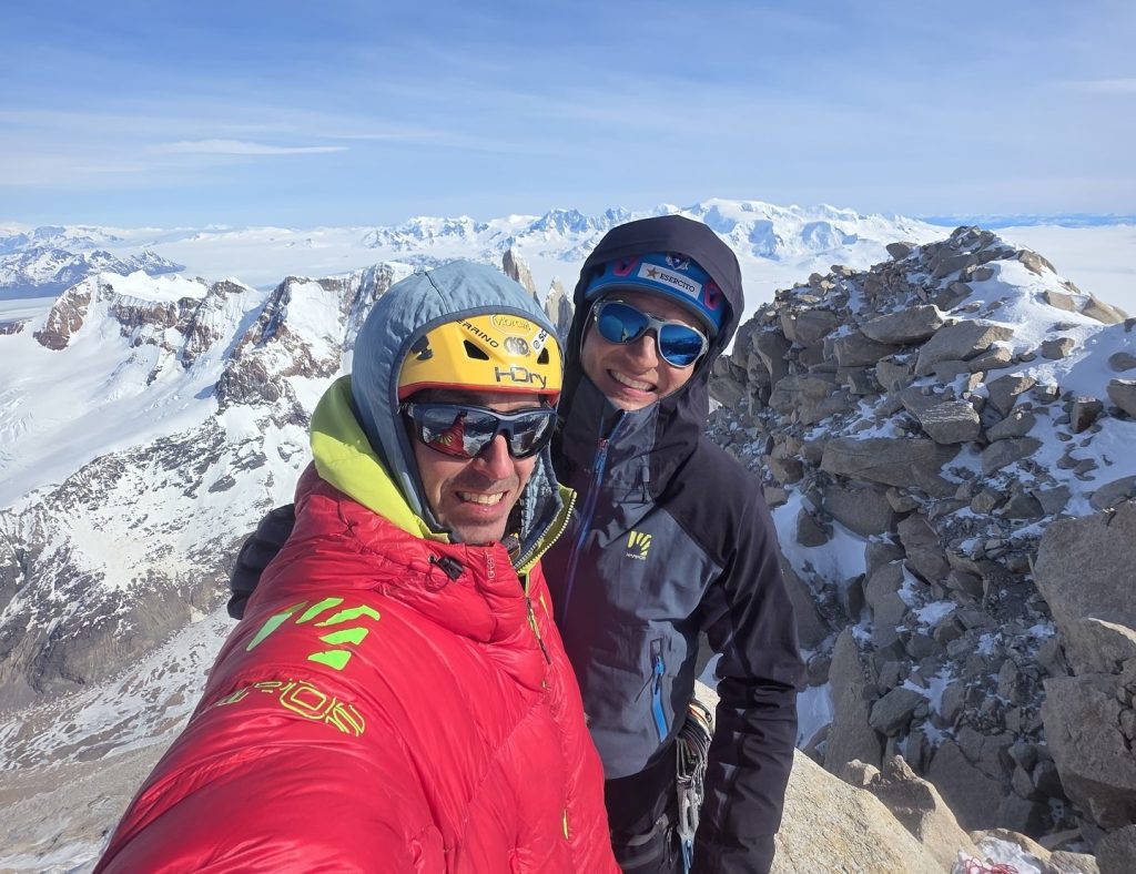 Matteo Della Bordella e Marco Majori, prima invernale al Pilastro Goretta
