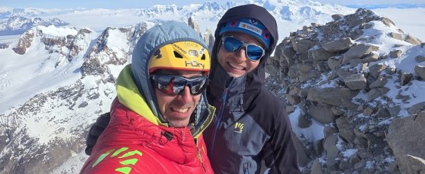 Matteo Della Bordella e Marco Majori, prima invernale al Pilastro Goretta