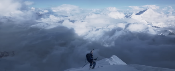 Andrzej Bargiel scende dall'Everest con gli sci - Fonte: canale YouTube di Andrzej Bargiel