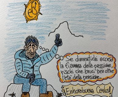 Carlos Soria sul Manaslu - Herbert Caposassi
