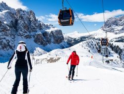 piste da sci in val gardena