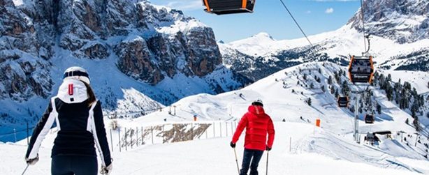 piste da sci in val gardena