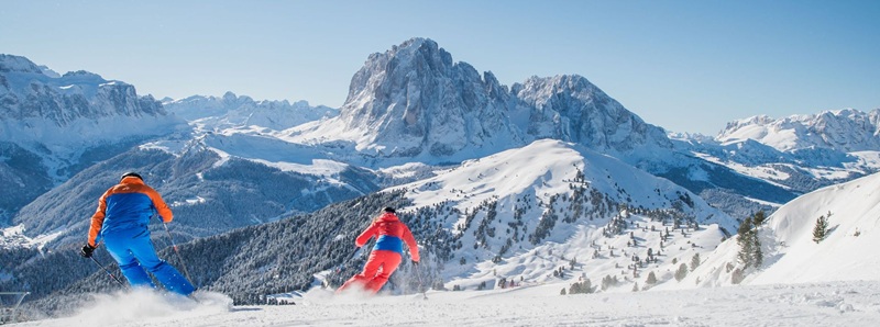 piste da sci in val gardena