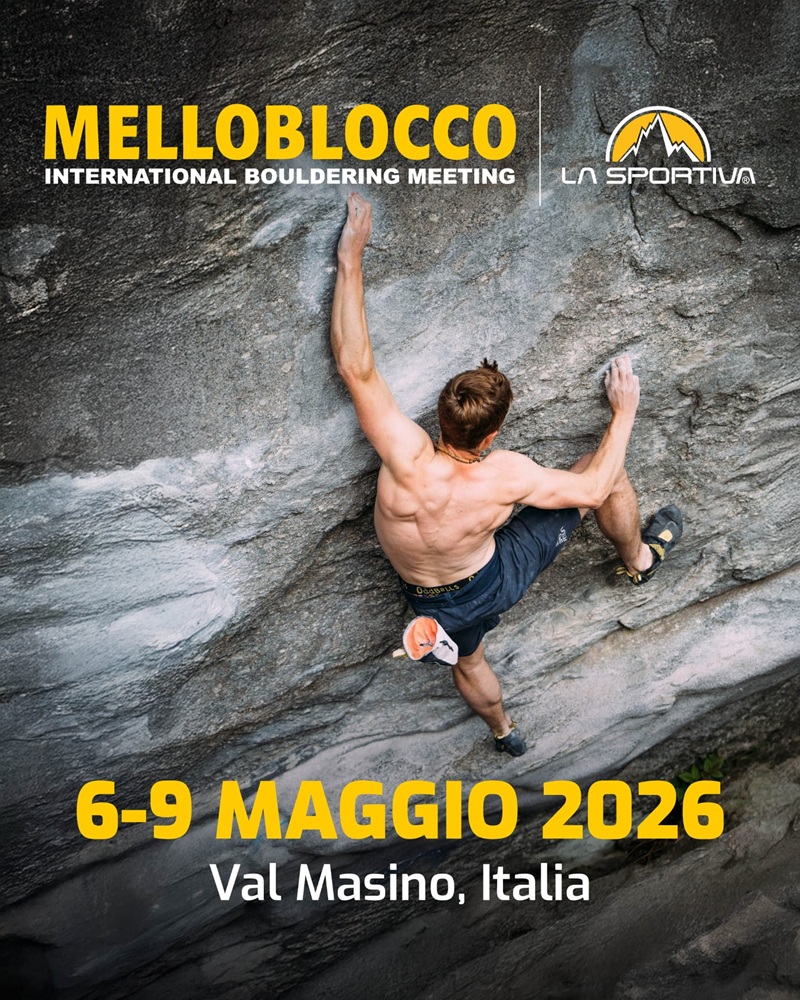 Melloblocco 2026 locandina