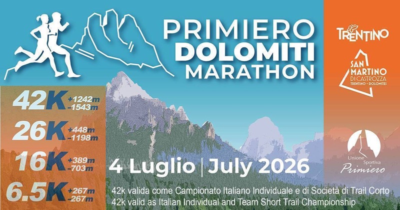 primiero dolomiti marathon