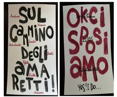 smart wedding in cammino
