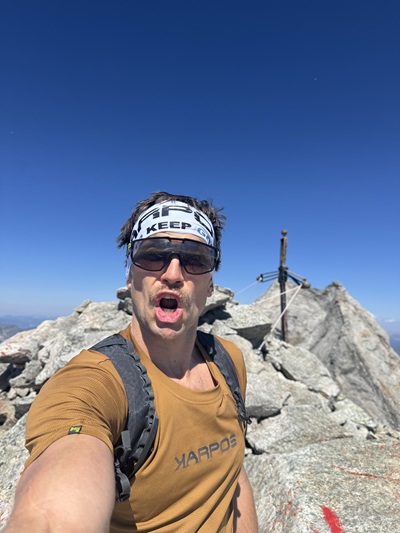 Martin on top of Fußstein - @MartinSieberer