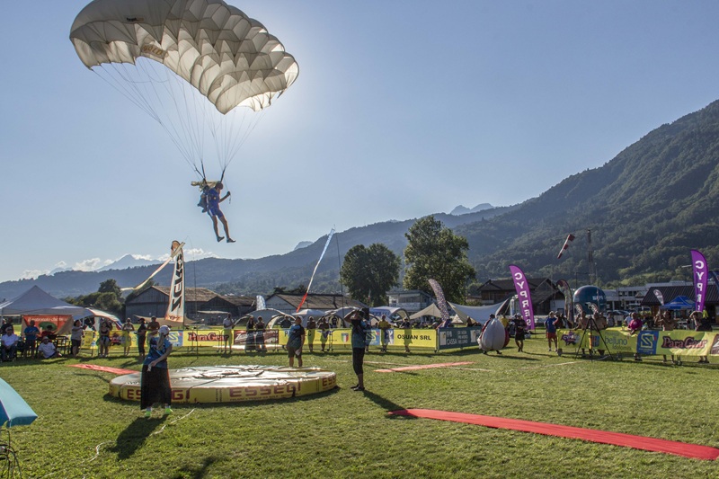 Trofeo Città di Belluno 2025 Paracadutismo azione