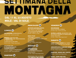 programma settimana della montagna 2026
