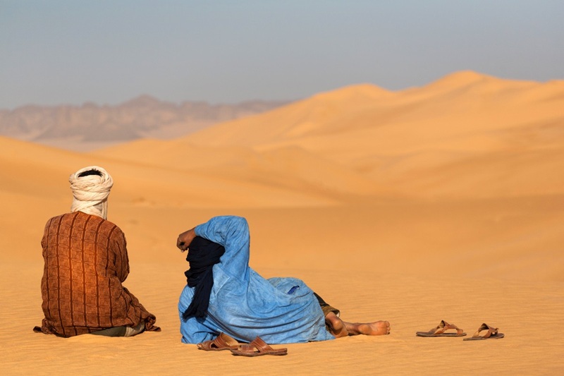 Tuaregs,In,The,Sahara,Desert