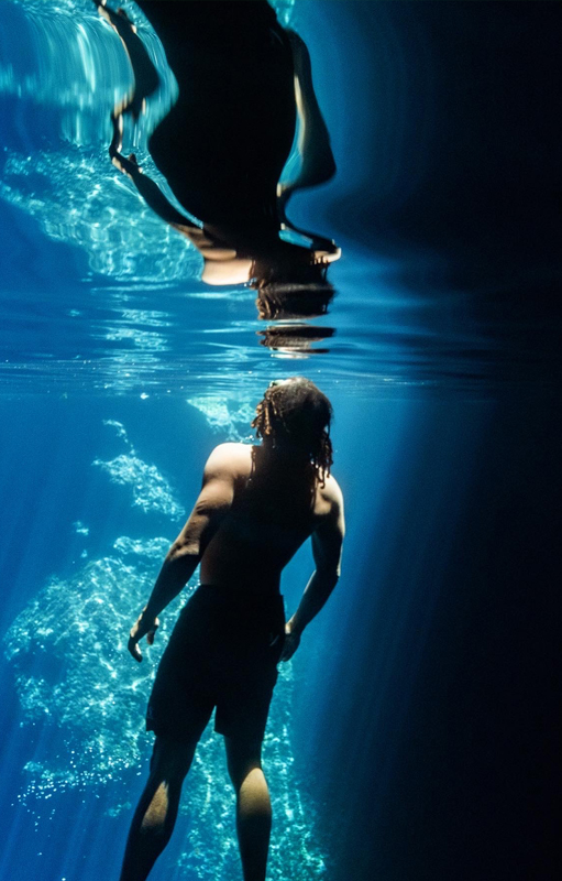 Nick di luci e ombre in apnea