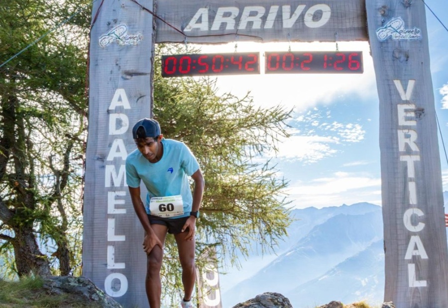 Kieren D'Souza adamello ultra trail