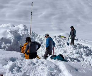 Valanga all’Himlung Himal