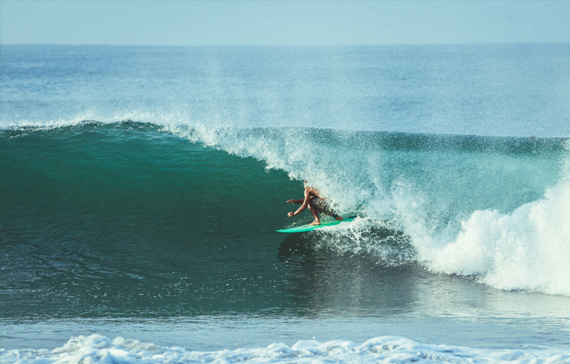 La passione del surf, ricordandomi Point Break e Bodhi