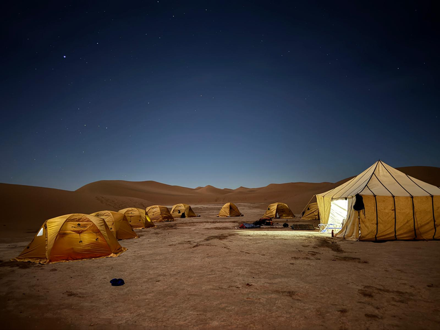 dormire nel deserto