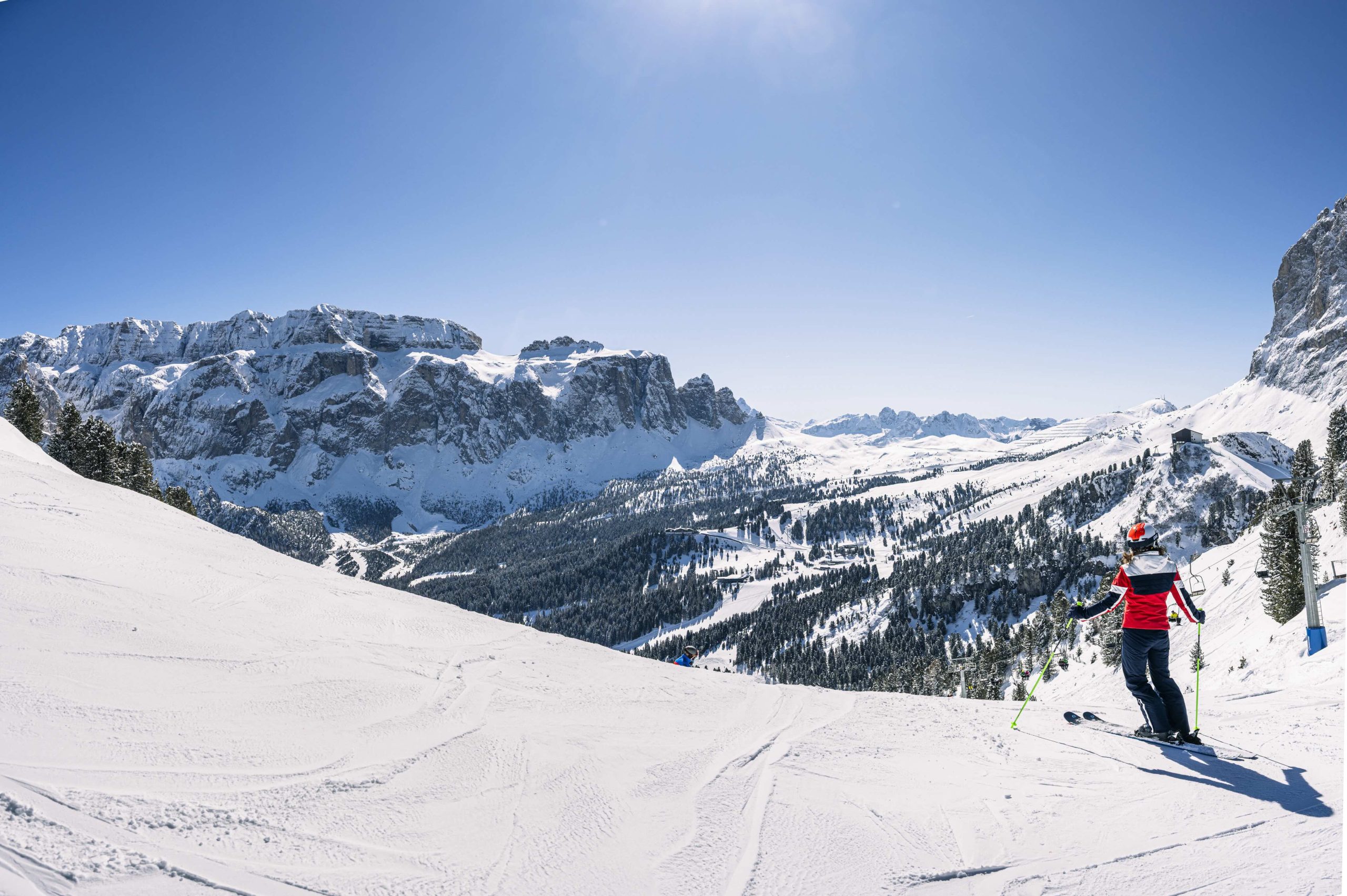 piste da sci val gardena